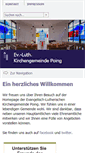 Mobile Screenshot of christuskirche-poing.de